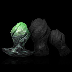 Alienastic Plug Bulluk M 7.5 x 5 cm Vert